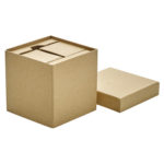 Cardboard Cube Desk Caddy
